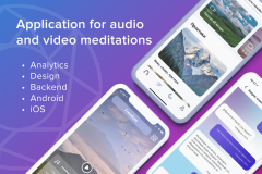 ReTry - Application for audio and video meditations